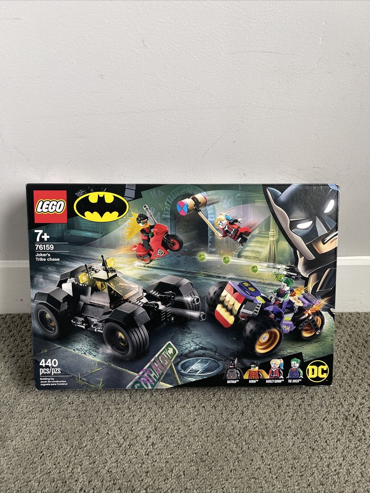 Joker's Trike Chase 76159 | DC | Buy online at the Official LEGO® Shop US