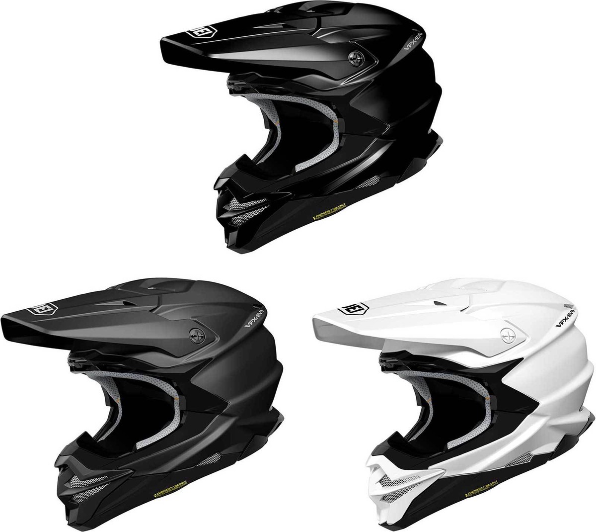 Shoei VFX-EVO Helmet - Adult MX Motocross Dirt Bike ATV Offroad