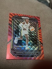 2023 Panini Prizm WNBA CRYSTAL DANGERFIELD #29 RED RUBY WAVE PRIZM WINGS