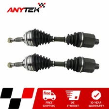 Pair Front CV Axle Half Shaft for 1999 2000 2001 2002 Daewoo Nubira w/Auto-Trans