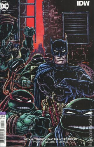 Batman Teenage Mutant Ninja Turtles III 1B variante Eastman casi nuevo - 9,2 2019 - Imagen 1 de 1