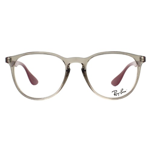 Ray Ban Eyeglasses Erika Rx7046 80 Transparent Gray Men Women Ebay