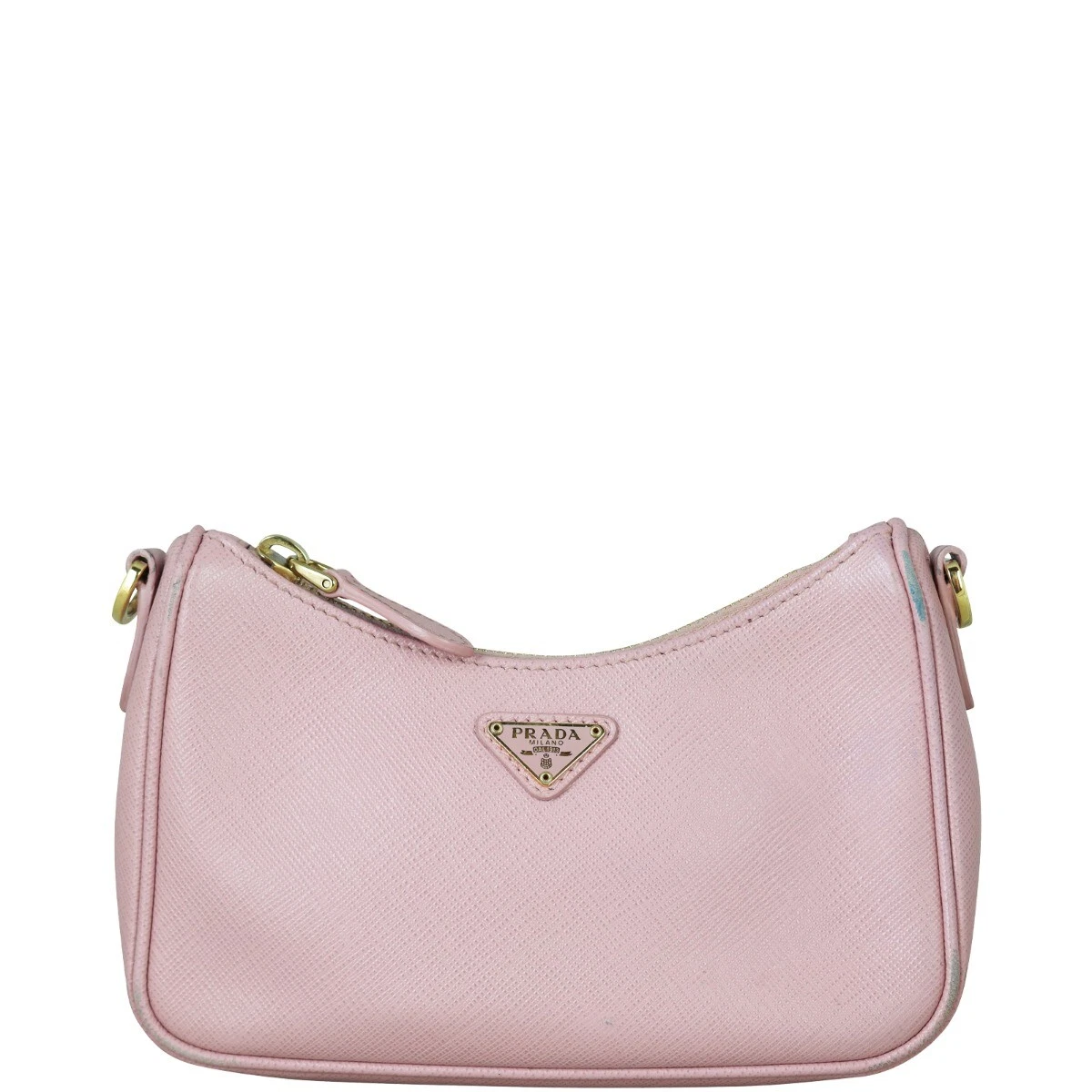 Prada - Women's Saffiano Leather Mini-Bag Shoulder Bag - Pink