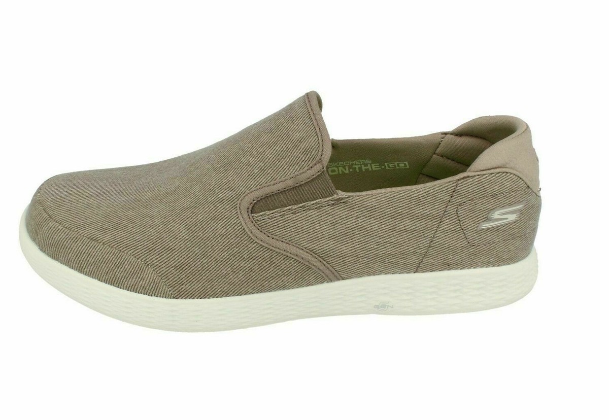 skechers khaki trainers