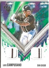 2021 Panini Diamond Kings Luis Campusano Dual Jersey SP San Diego Padres