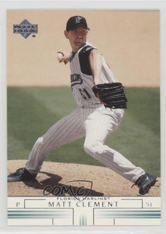 2002 Upper Deck Matt Clement #379 0c4