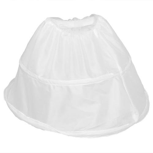 1pc Children Tutu Skirt Bone Outfit Dress Brace (White) short pannier