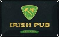 Blechschild 12X18 Cm Ireland Irish Pub Alkohol Deko Geschenk Metall Schild