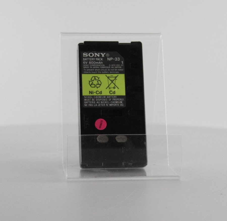 Genuine Vintage Sony Battery Pack 6V 800 mAh (NP-33) | eBay
