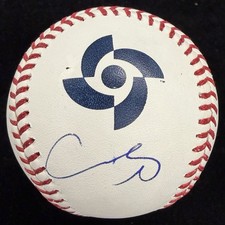 Shohei Ohtani Signed 2023 World Baseball Classic WBC Logo Baseball MLB Holo Fan