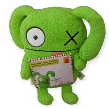 Ugly Dolls Plush Jokingly Yours Stuffed Toy Green OX Eyes NEW Holds Letter