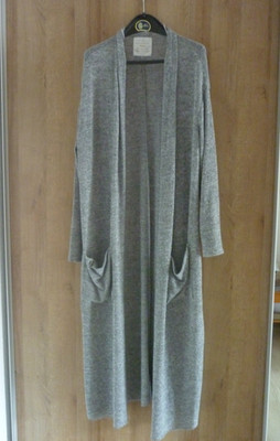 Leichte Jacke strick Mantel Überwurf Pull&Bear NEU Gr. M