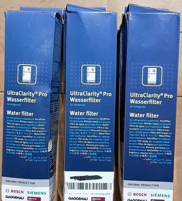 (3) Ultra Clarity Pro Water Filter(s) Bosch Thermador & Gaggenau Sealed Lot of 3