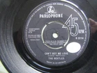THE BEATLES Can't Buy Me Love/You Can't Do That 1st Press 1964