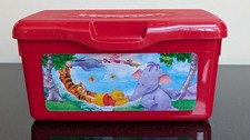Huggies Wipes Empty Container Disney Baby Winnie the Pooh Tigger RARE Heffalump