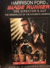 Blade Runner Director's Cut Laserdisc Widescreen 2-Discs Harrison Ford R. Scott