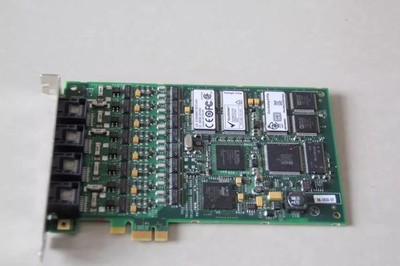 1Pcs Used Dialogic Corp voice Card 885E-DIVAA Diva Analog-8 PCIE *tn