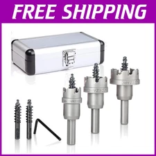 Carbide Hole Saw Kit - 3 Piece Cutter Set