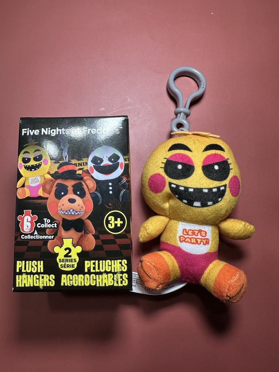Five Nights At Freddy's Character Blind Plush Keychain 4” Hanger