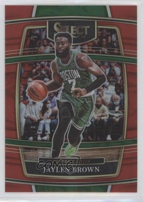 2021-22 Panini Select Concourse Red Prizm /199 Jaylen Brown #67 uk2