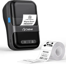 Label Maker Barcode Printer 220B Thermal Bluetooth Mini Label Printer Sticker Pr