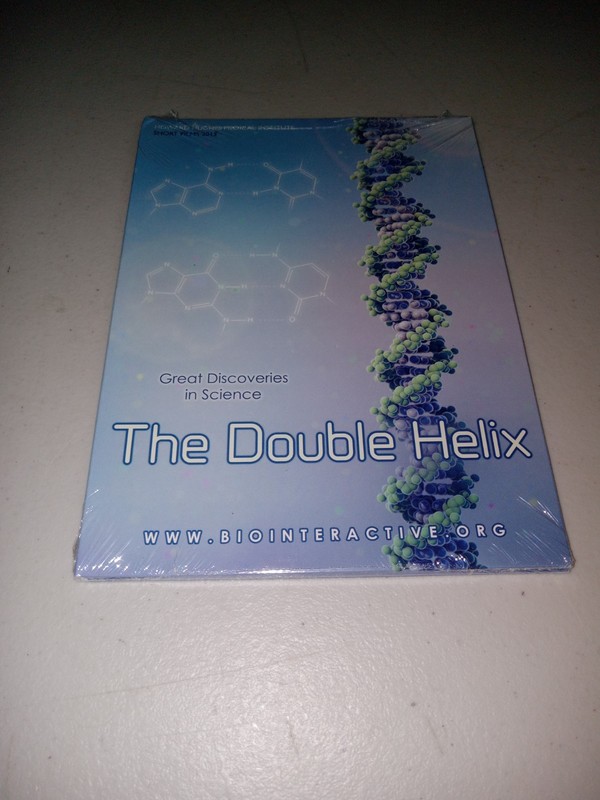 The Double Helix (DVD 2013 NEW) BioInteractive Howard Hughes Medical Institute +