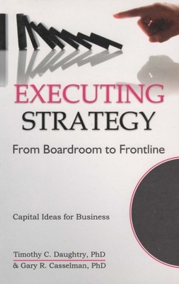 Executing Strategy by Timothy C. Daughtry PAPERBACK 9788190939669