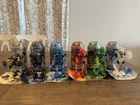 LEGO Bionicle Toa Mata Set of 6 8531-8536 w/Canisters & Manuals **8531-NO BALL**