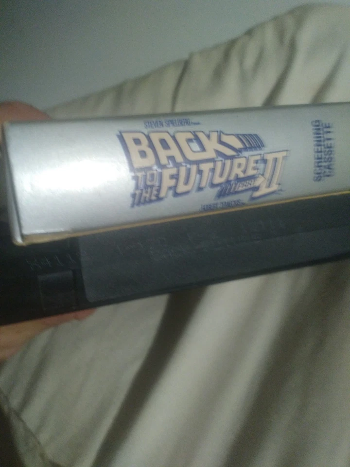 Back to the Future Part 2 (Screener VHS) - Rare, Only Played Once - Image 3 of 4
