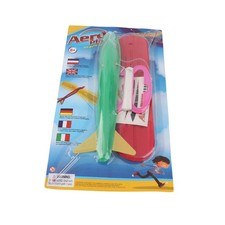 sCerf-volant avion, jouet sûr et durable en PE/PVC, montage facile, léger, porta