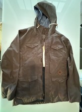 Burton Durable Goods DRYRIDE Mens SZ LARGE Hooded Jacket Coat SNOWBOARD Full Zip