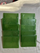 QTY 10 Xbox One 1 Authentic Microsoft Replacement Game Disc Case Box with LOGO