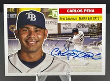 2025 Topps Archives - 1956 Fan Favorites Autographs Carlos Pena #56FFA-CP (AU)