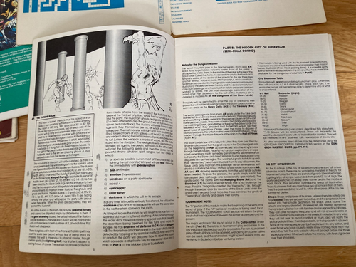 Tamoachan, Slave Lords, & Dunwater Module Lot AD&D Dungeons & Dragons 1E TSR - Picture 14 of 21