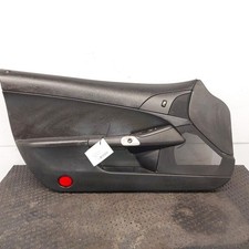 05-08 Chevrolet Corvette C6 Front Left Driver Side Door Trim Panel Black 1201592 05-08 Chevrolet Corvette C6 Front Left Driver Side Door Trim Panel Black 1201592