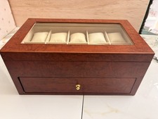 Beautiful Faux Finish WATCH STORAGE BOX for 2...