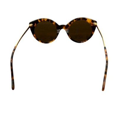 Illesteva Palm Beach Tortoiseshell Sunglasses with Blue Mirrored Lenses Illesteva Sunglasses for Women for sale | eBay main image 3
