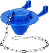 Universal Toilet Flapper Replacement Kit, 2 Inch Toilet Tank Flapper with Stainl