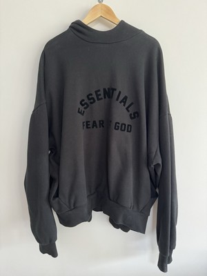 Essentials Fear Of God Oversized Hoodie Schwarz XL 