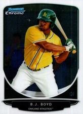 2012 Bowman Chrome B.J. Boyd Oakland Athletics #BCP203