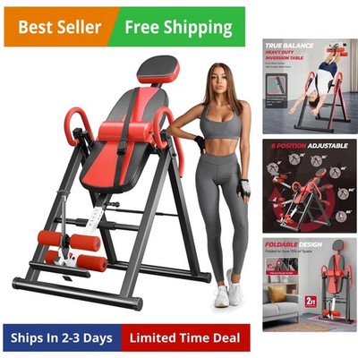 Gravity for Back Pain Relief 2026 New w/Lumbar Support Easy to Assemble Back ...