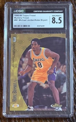 1998-99 Topps Finest Mystery Finest - Kobe Bryant/Michael Jordan