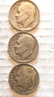 1951 P-D-S 10c Silver Roosevelt Dime.  Nice Condition.      752.