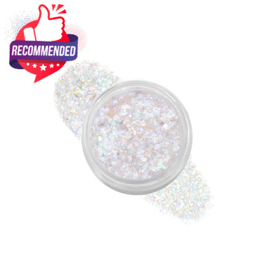 Body Glitter Loose Cosmetic Shimmer 0.06 Oz Pack 1 Disco Lady Fine Powder Face