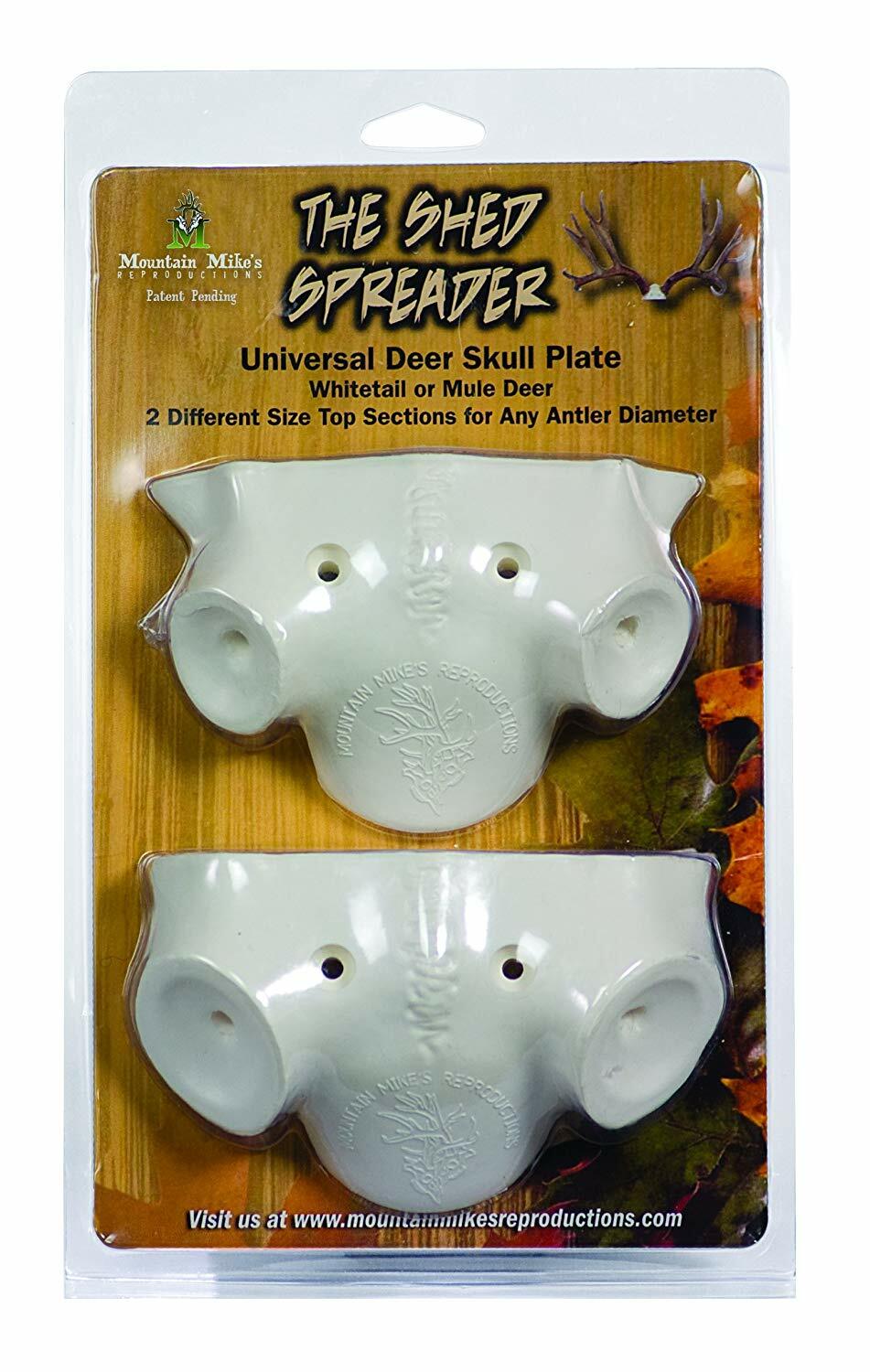 shed spreader universal deer skull mounting plate