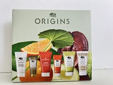 Origins 6 Piece Skincare Set - Youth Serum Face Wash Overnight Mask Gel Cream