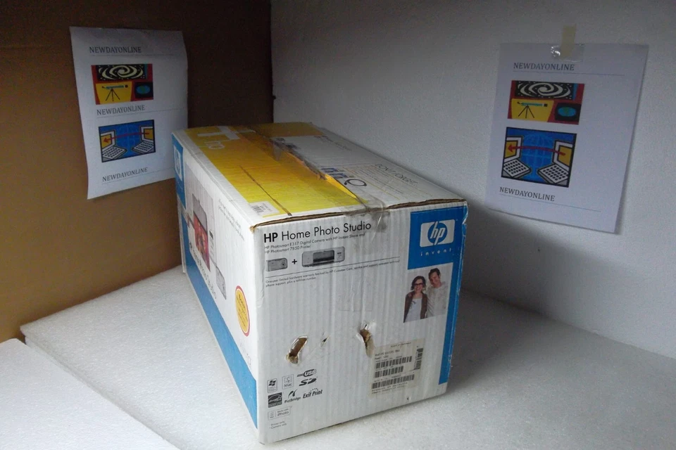 HP Photosmart 7850 Printer w/E317 Digital Camera USB 32MB 4800x1200 Q6335A NEW - Image 4 of 4