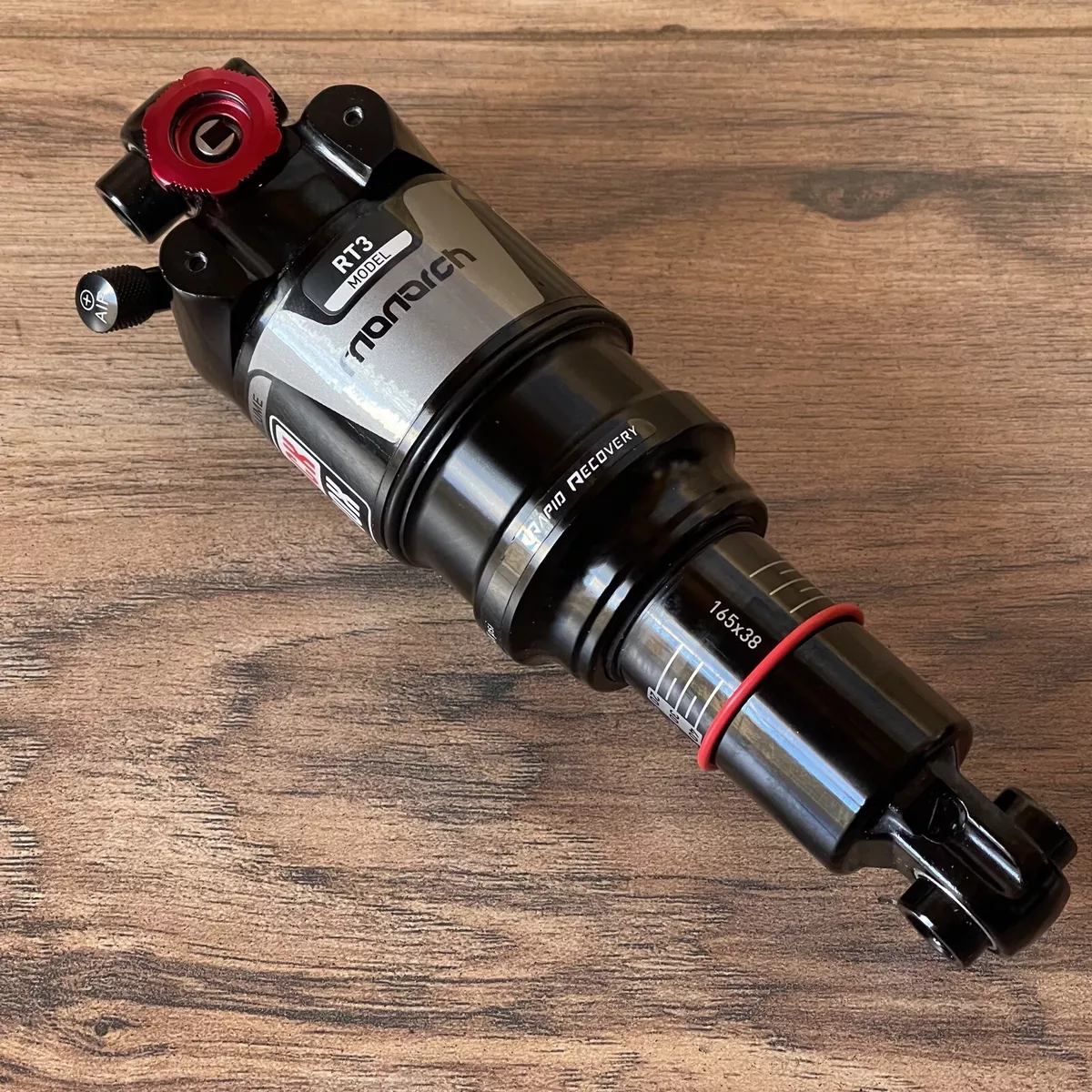 Rock Shox Monarch RT3 165 x 38 Rear Shock 6.5 x 1.5 Stroke MISSING ELECTRONIC