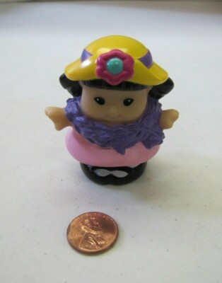 New! Fisher Price Little People Easter Tea Party Sonya Spring Holiday Asian Girl