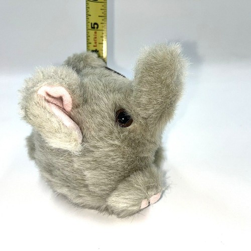 Peluche de Colección Años 90 Puffkins Elly el Elefante Gris Peluche 4" Animal de Peluche Repuchado - Imagen 8 de 8